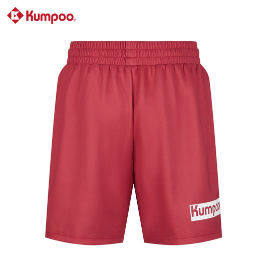 Kumpoo K261U-2059 men's sports shorts for badminton, pickleball, tennis, casual wear, featuring lightweight, breathable fabric.