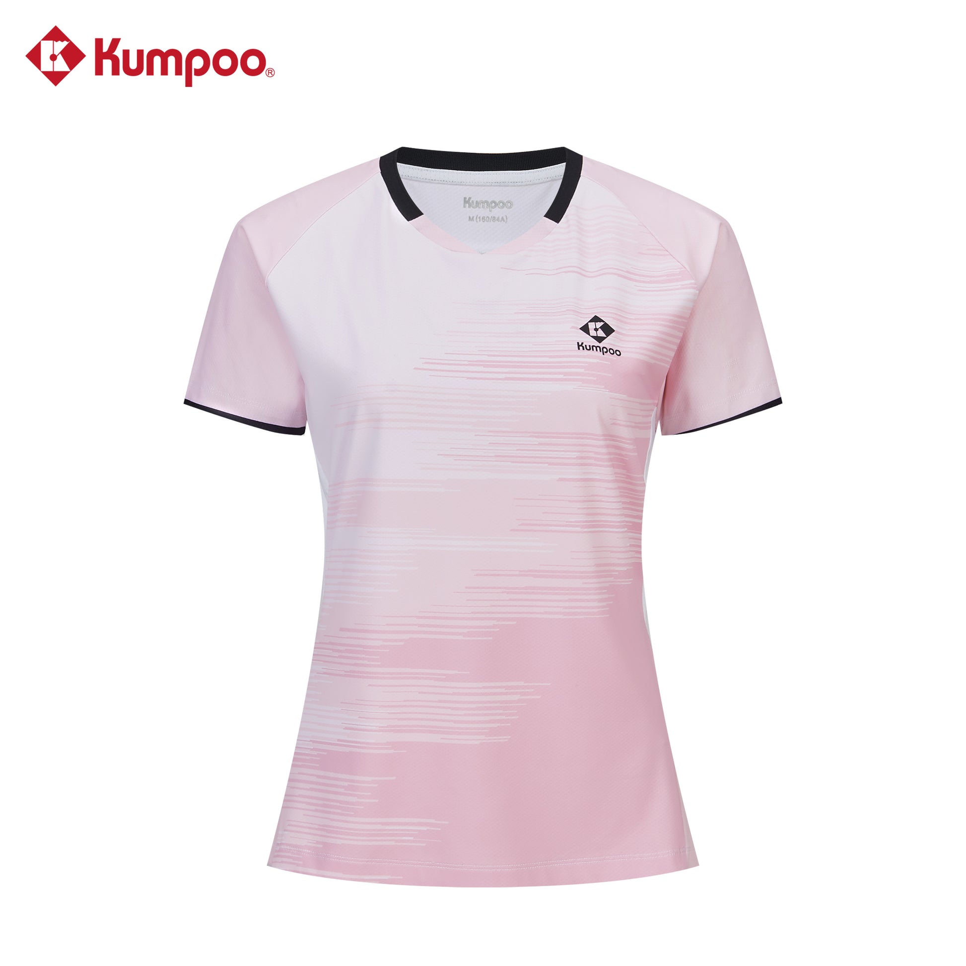 Kumpoo K261W-1170 women's quick-dry sports T-shirt for badminton and training, lightweight and breathable athletic top.