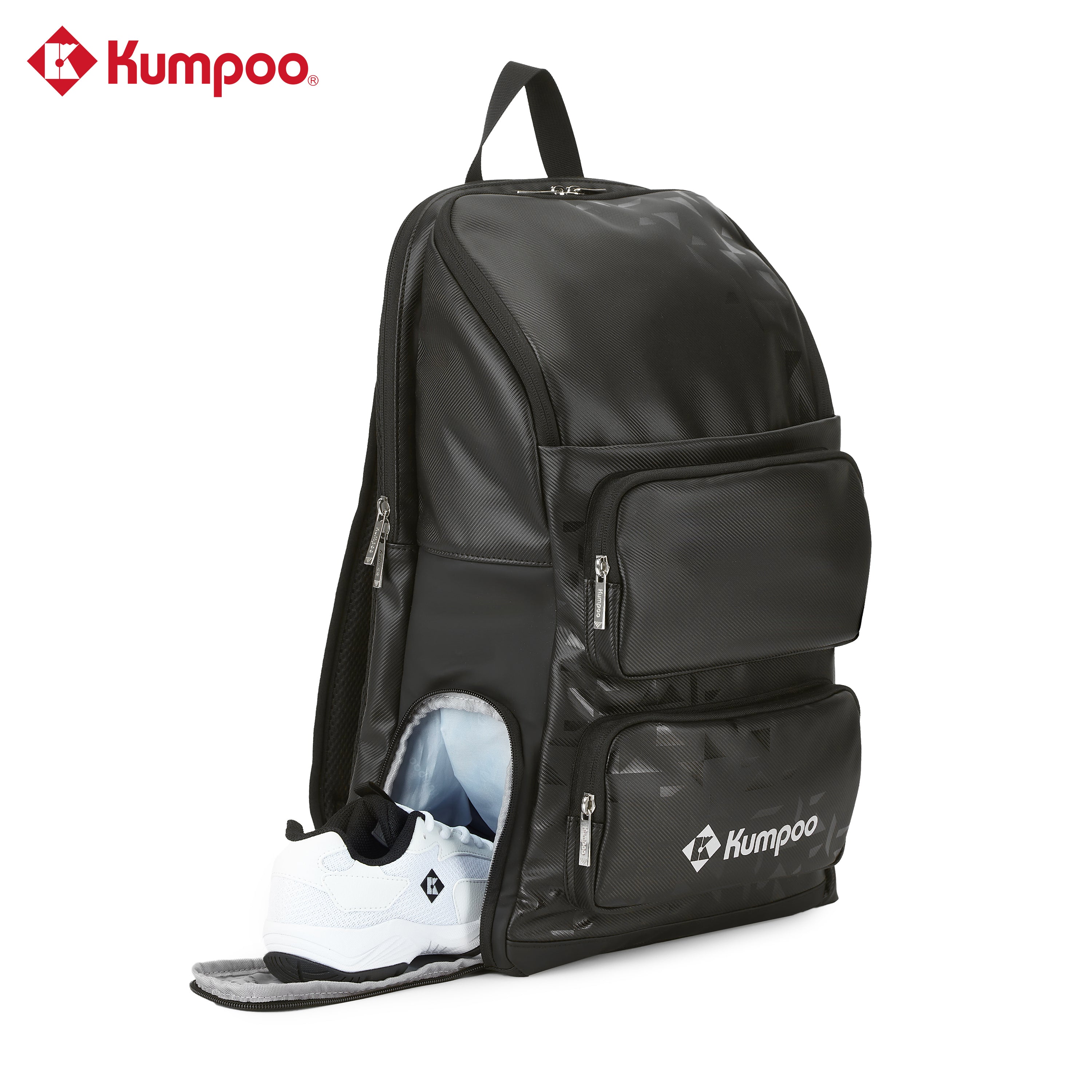 KUMPOO KB-551 Badminton Backpack for Rackets, Shoes & Daily Sports