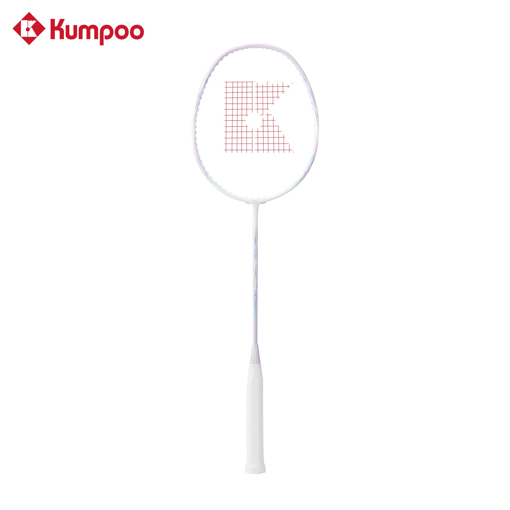 Kumpoo E30 LX+ beginner pre-strung badminton racket set with two lightweight, durable rackets for casual play.
