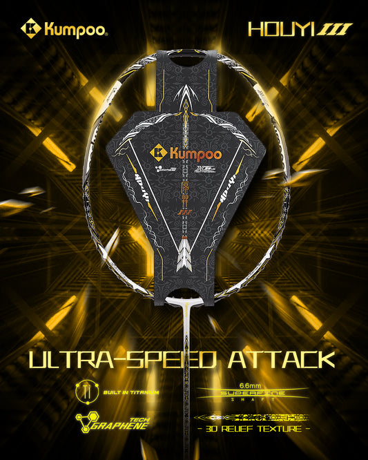 KUMPOO Houyi III Badminton Racket