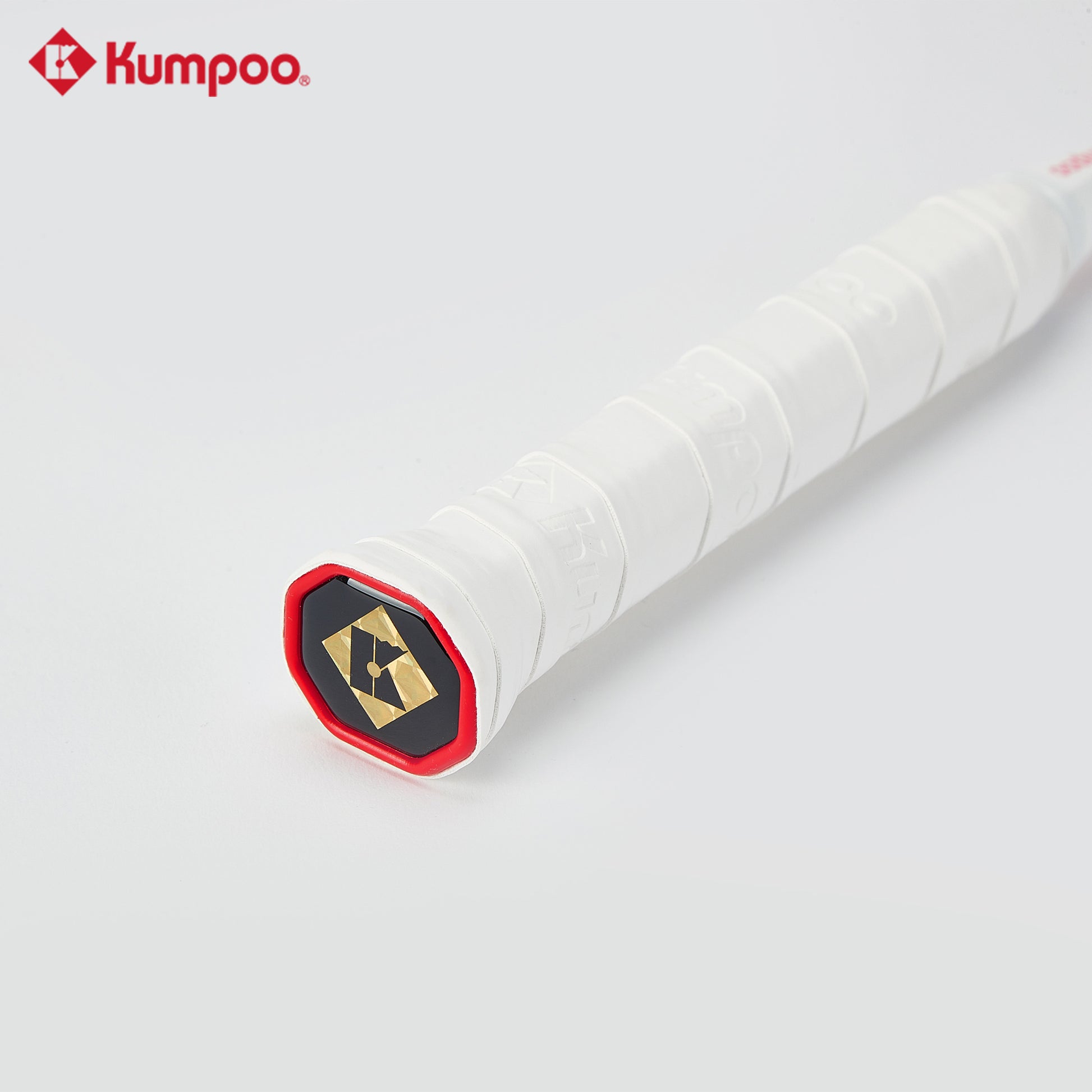 Kumpoo PINES II pre-strung badminton racket with a lightweight frame and ergonomic grip, ideal for competitive play.