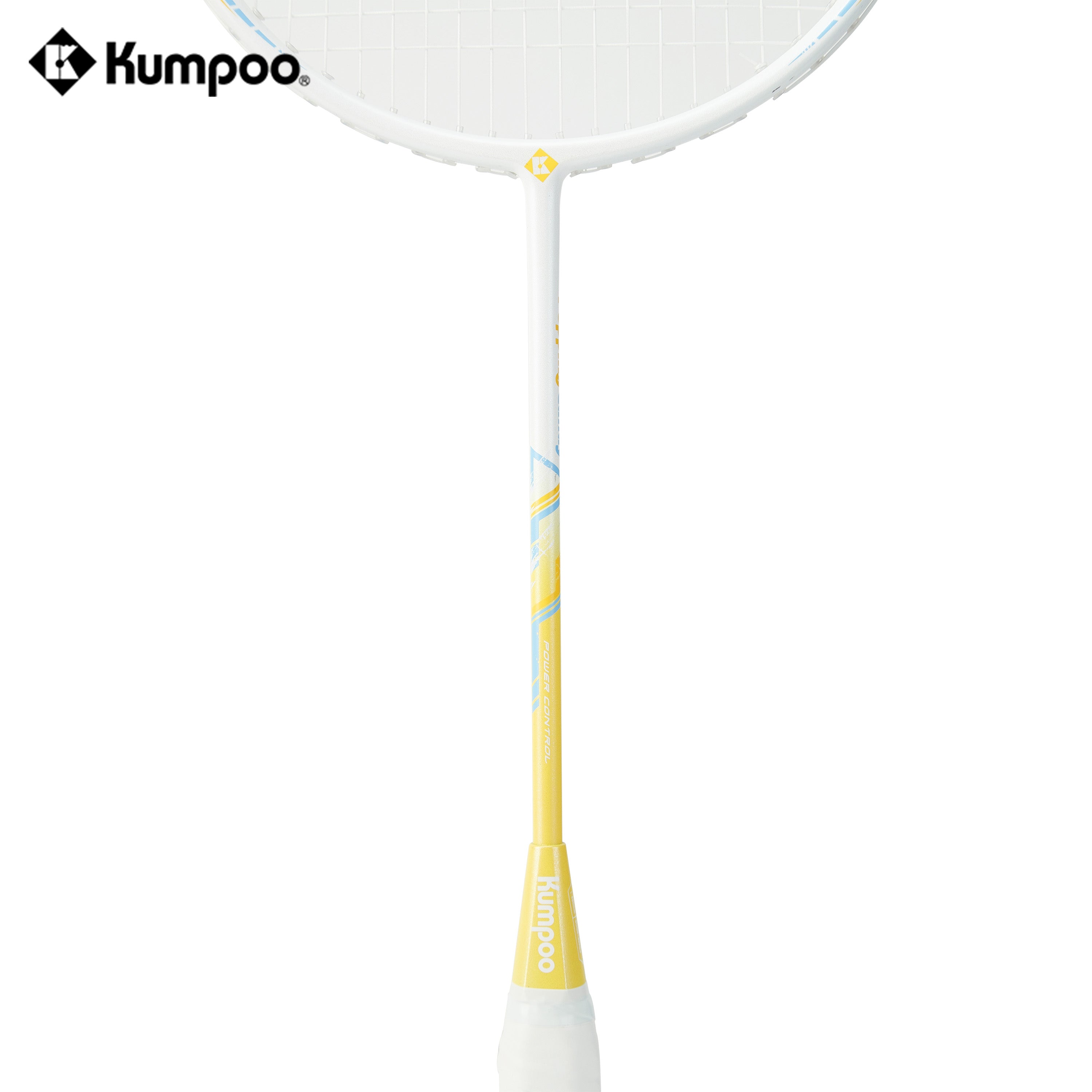KUMPOO Popping Candy Beginner Pre-Strung Badminton Racket Set (2