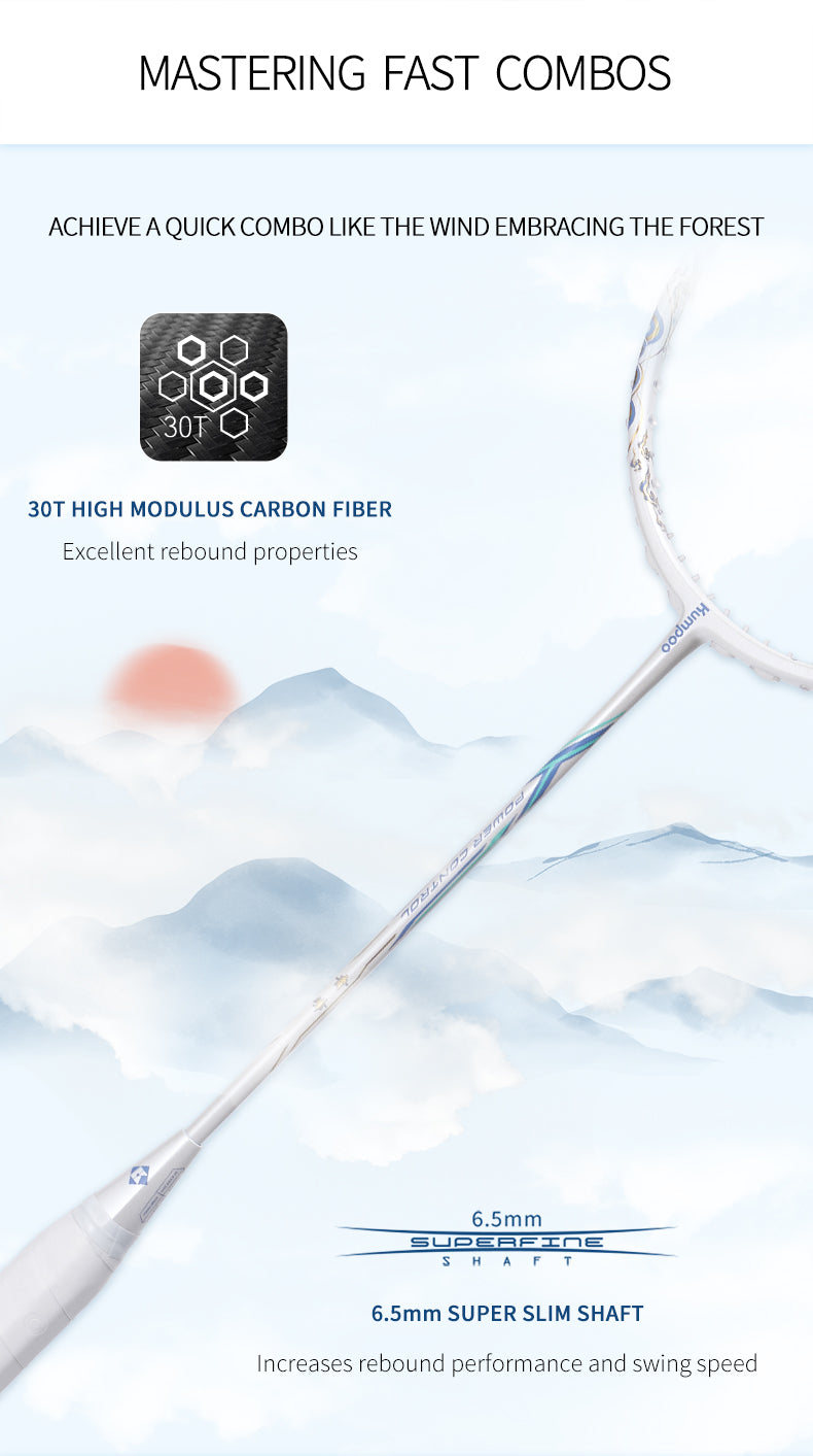 KUMPOO Lush Mountain Badminton Racket | Kumpoo Canada